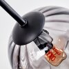 Koyoto Deckenleuchte Glas 15 cm Bernsteinfarben, Klar, Rauchfarben, 6-flammig