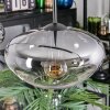 Mertola Hängeleuchte Glas 25 cm Klar, Rauchfarben, 4-flammig