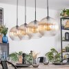 Koyoto Hängeleuchte Glas 30 cm Bernsteinfarben, Klar, 4-flammig