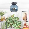 Koyoto Deckenleuchte Glas 20 cm Blau, 1-flammig