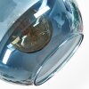 Koyoto Deckenleuchte Glas 20 cm Blau, 1-flammig