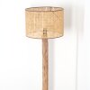 Barcos Stehleuchte 40 cm Naturfarben, Schwarz, 1-flammig