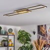 Torresella Deckenleuchte LED Schwarz, 1-flammig