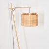 Cavaca Stehleuchte 40 cm Naturfarben, Weiß, 1-flammig
