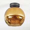 Koyoto Deckenleuchte Glas 25 cm Gold, 1-flammig