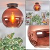 Koyoto Deckenleuchte Glas 25 cm Kupferfarben, 1-flammig