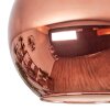 Koyoto Deckenleuchte Glas 25 cm Kupferfarben, 1-flammig