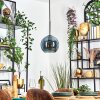 Koyoto Hängeleuchte Glas 20 cm Blau, 1-flammig