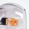 Koyoto Deckenleuchte Glas 15 cm Rauchfarben, 6-flammig