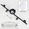 Chehalis Deckenleuchte Glas 15 cm Weiß, 5-flammig