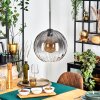 Koyoto Hängeleuchte Glas 30 cm Klar, Rauchfarben, 1-flammig