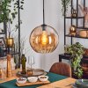 Koyoto Hängeleuchte Glas 30 cm Bernsteinfarben, 1-flammig