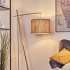 Bongal Stehleuchte 40 cm Naturfarben, Weiß, 1-flammig