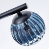 Chehalis Deckenleuchte Glas 10 cm Blau, Grün, Kupferfarben, 3-flammig