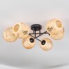 Basto Deckenleuchte 15 cm Naturfarben, 6-flammig