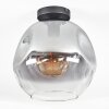 Ripoll Deckenleuchte Glas 30 cm Klar, Rauchfarben, 1-flammig
