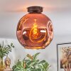 Ripoll Deckenleuchte Glas 30 cm Kupferfarben, 1-flammig