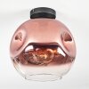 Ripoll Deckenleuchte Glas 30 cm Klar, Kupferfarben, 1-flammig