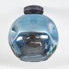Ripoll Deckenleuchte Glas 30 cm Blau, 1-flammig