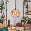 Koyoto Hängeleuchte Glas 30 cm Bernsteinfarben, Klar, 1-flammig