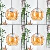 Koyoto Hängeleuchte Glas 20 cm Bernsteinfarben, 1-flammig
