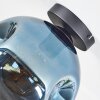 Ripoll Deckenleuchte Glas 25 cm Blau, 1-flammig