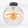 Koyoto Deckenleuchte Glas 30 cm Bernsteinfarben, Klar, 1-flammig