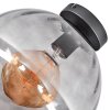Koyoto Deckenleuchte Glas 30 cm Rauchfarben, 1-flammig