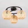Basto Deckenleuchte 15 cm Naturfarben, 3-flammig