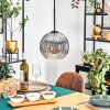 Koyoto Hängeleuchte Glas 20 cm Klar, Rauchfarben, 1-flammig
