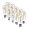 LED E27 10er Set 6 Watt 3000 Kelvin 800 Lumen
