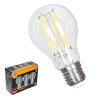 LED Leuchtmittel E27 2700 Kelvin 6,5 Watt 810 Lumen 3-er