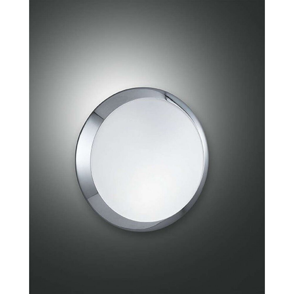 Fabas Luce BOREA Aussenleuchte Chrom, 1-flammig main product photo