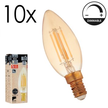LED E14 10er Set 4 Watt 2200 Kelvin 320 Lumen