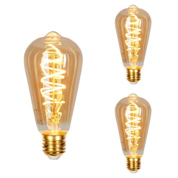 LED E27 3er Set 6 Watt 2200 Kelvin 320 Lumen