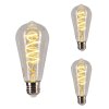 LED E27 3er Set 6 Watt 2700 Kelvin 350 Lumen