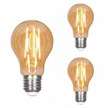 LED E27 3er Set 7 Watt 2200 Kelvin 630 Lumen