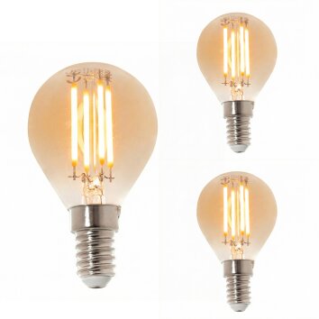 LED E14 3er Set 4 Watt 2200 Kelvin 350 Lumen