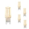 LED G9 5er Set 3,5 Watt 3000 Kelvin 330 Lumen
