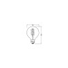 LED E27 7,8 Watt 1800 Kelvin 360 Lumen
