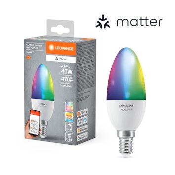 LED E14 4,9 Watt 2700-6500 Kelvin 470 Lumen