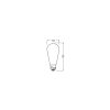 LED E27 5,4 Watt 2700 Kelvin 730 Lumen