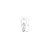 Osram LED E27 2,8 Watt 2700 Kelvin 250 Lumen