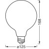 OSRAM LED E27 5,5 Watt 806 Lumen 2400 Kelvin