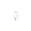 Osram LED E14 4 Watt 2700 Kevlin 470 Lumen