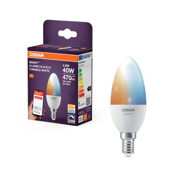 OSRAM SMART+ LED E14 4,9 Watt 2700-6500 Kelvin 470 Lumen