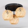 Basto Deckenleuchte 15 cm Naturfarben, 3-flammig
