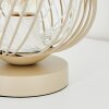 Narla Tischleuchte 2-er Set Sandfarben, Weiß, 1-flammig