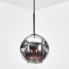 Ripoll Hängeleuchte Glas 20 cm Rauchfarben, 1-flammig