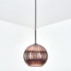 Koyoto Hängeleuchte Glas 25 cm Kupferfarben, 1-flammig